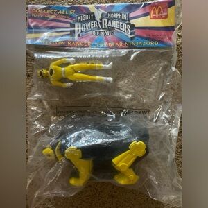Vintage McDonald’s Power Ranger Toy with Bear Ninjazord